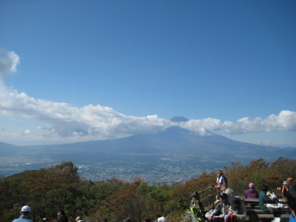 富士山がきれいに見えました！